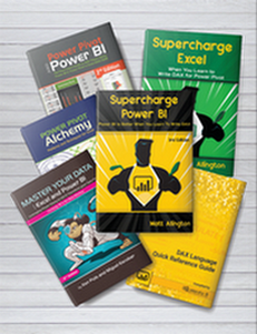 6 digital book bundle with supercharge power bi and supercharge excel